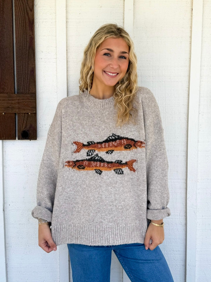 The Trendy Trout Sweater