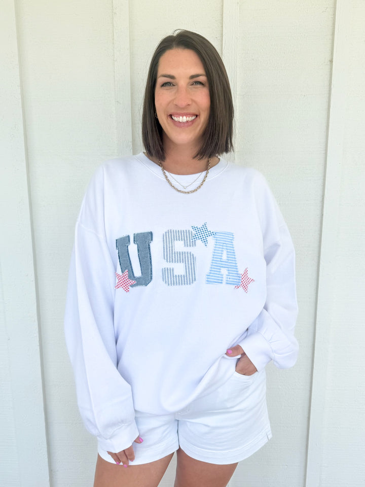 The USA Stitched Sweatshirt