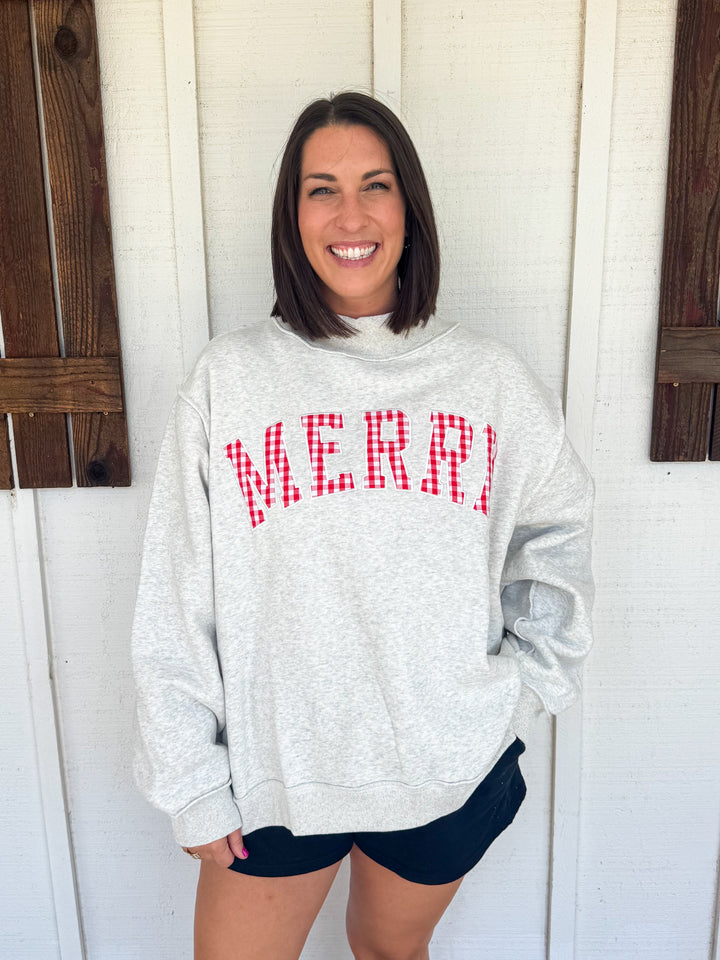 The Merry Varsity Mockneck