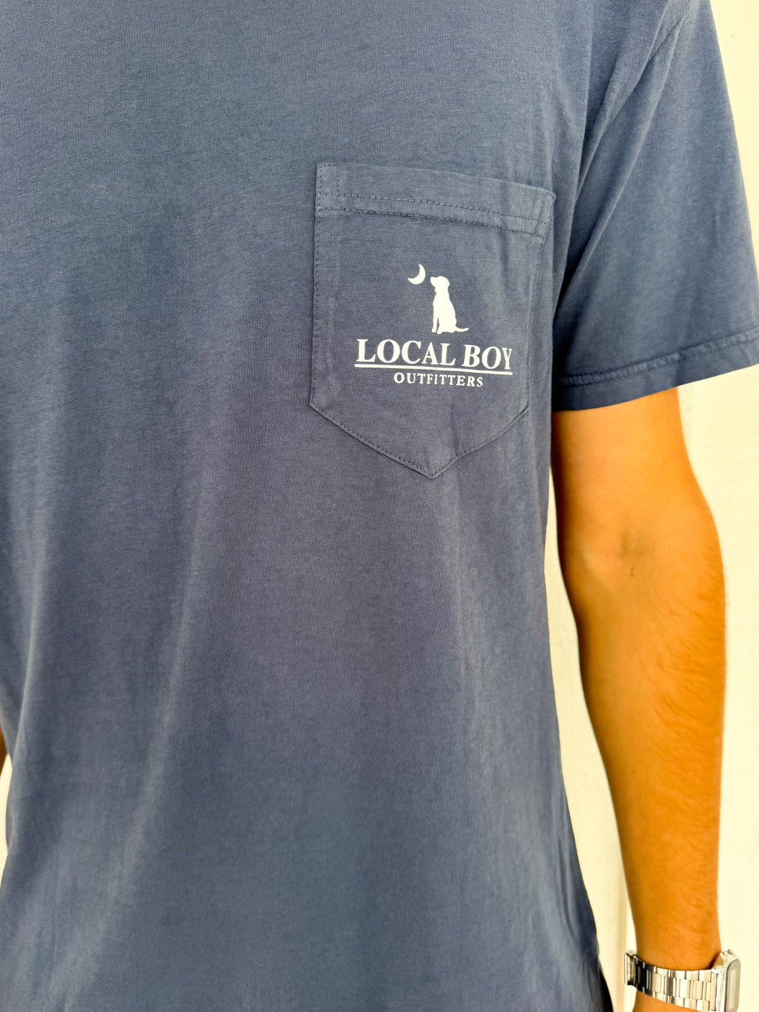 The Local Boy Founders Flag Pocket Tee