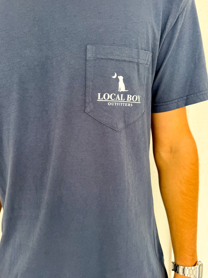 The Local Boy Founders Flag Pocket Tee