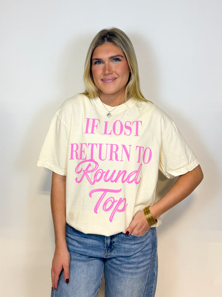 The Return to Round Top Tee