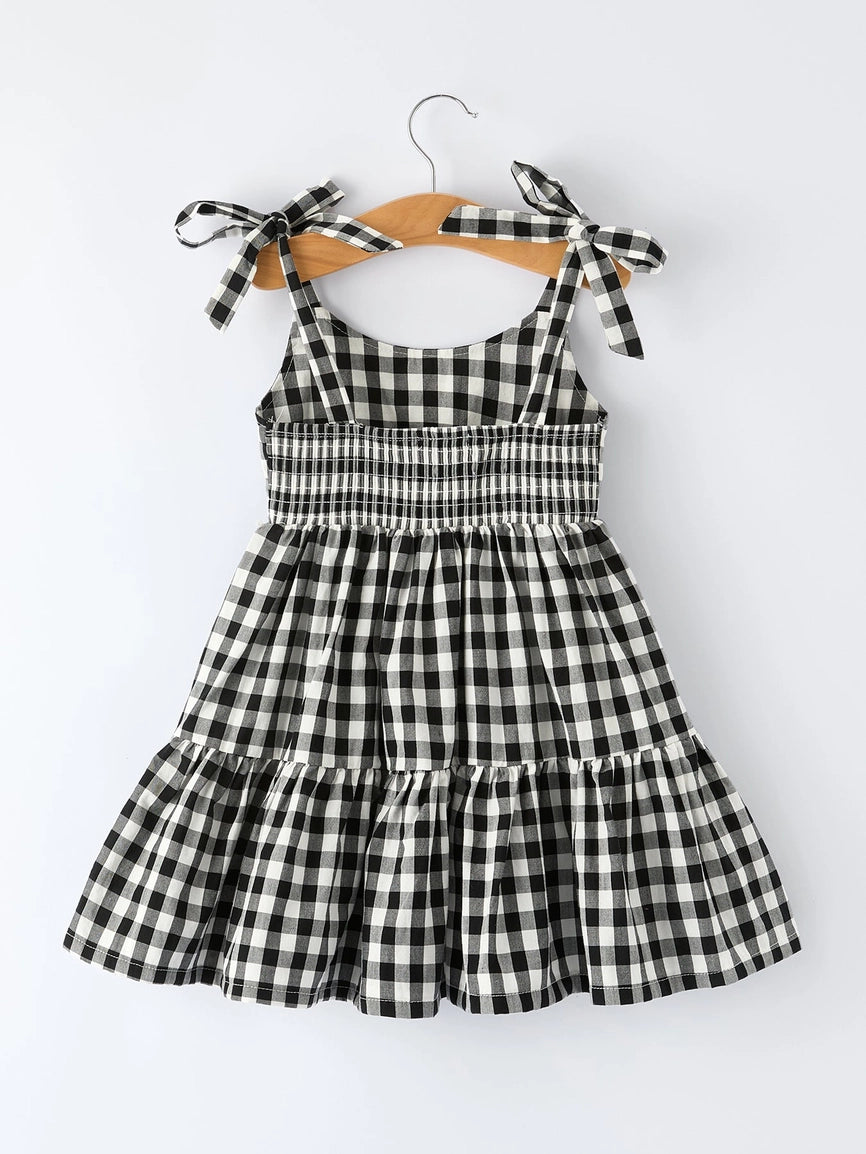 BR Smocked Ruffle Dress