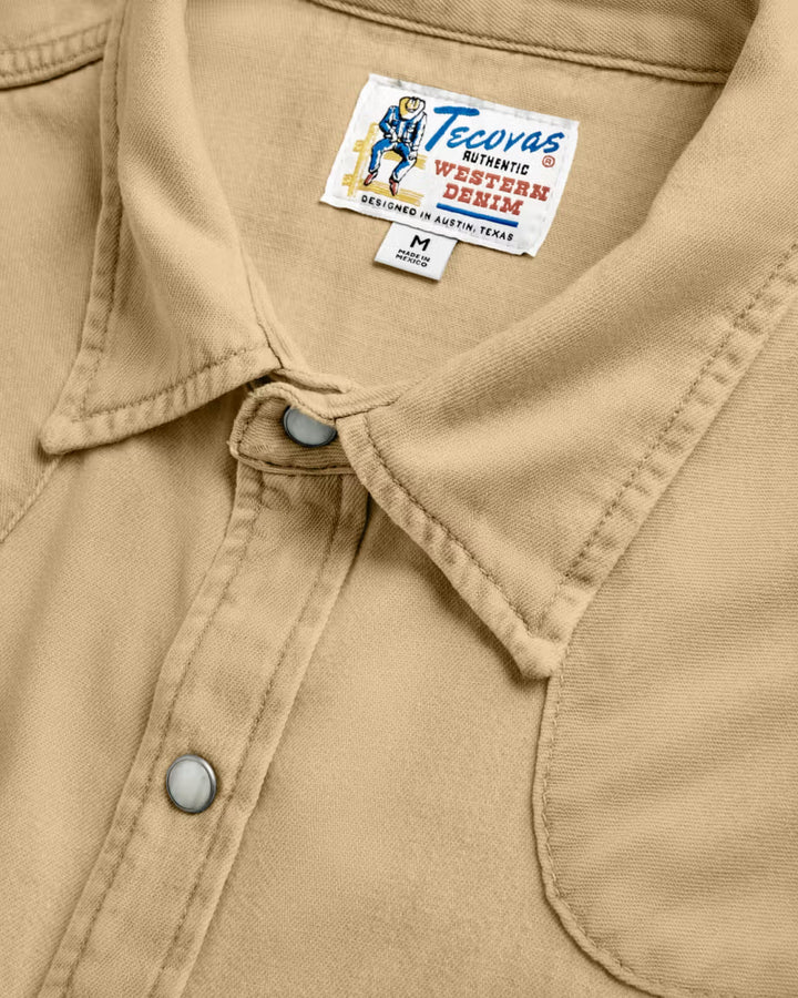Men's Tecovas Denim Pearl Snap LS Shirt