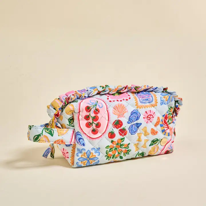 Darling Effect Essentials Quilted Cosmetic Pouch