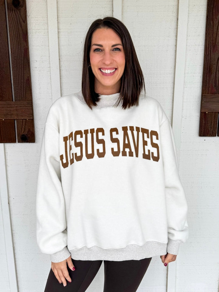 The Jesus Saves Sweatshirt