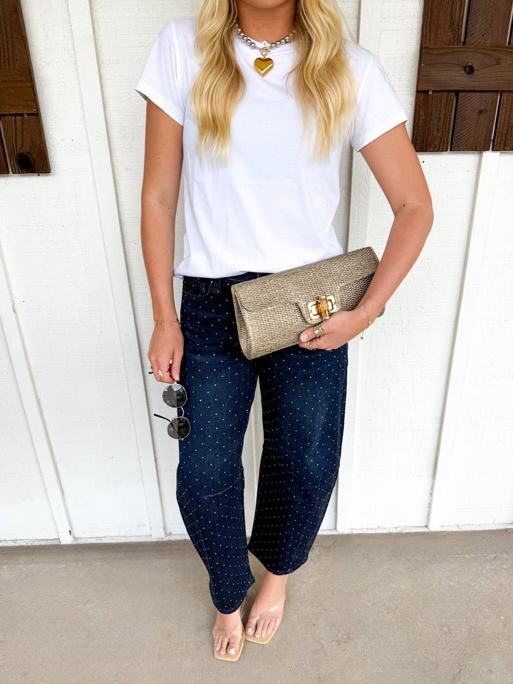 B&C Bamboo Clutch
