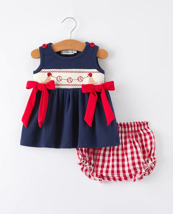 BR Batter Up Romper Set