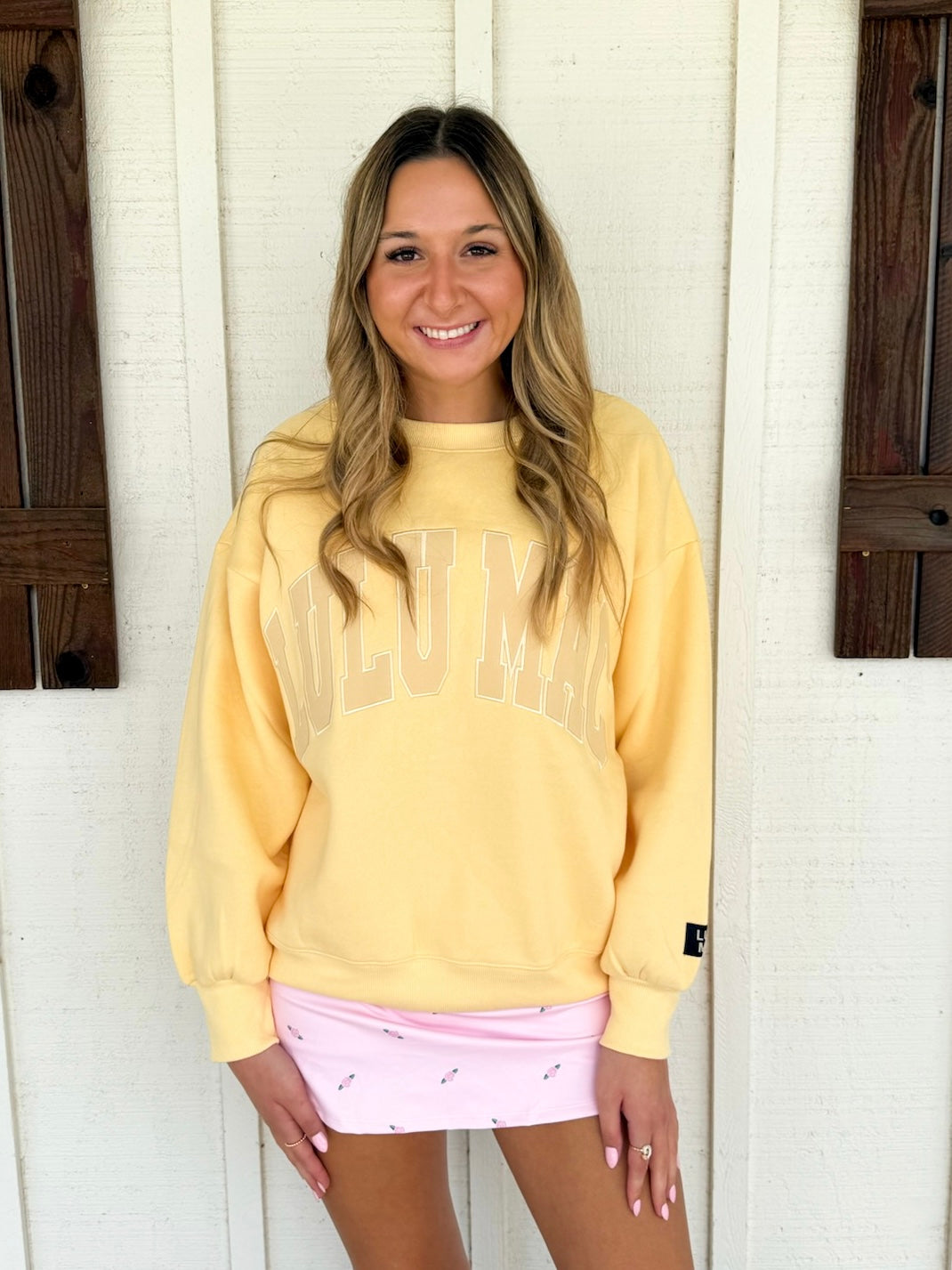 Lulu Mac Mono Sweatshirt – Wildflower / Texaholic®