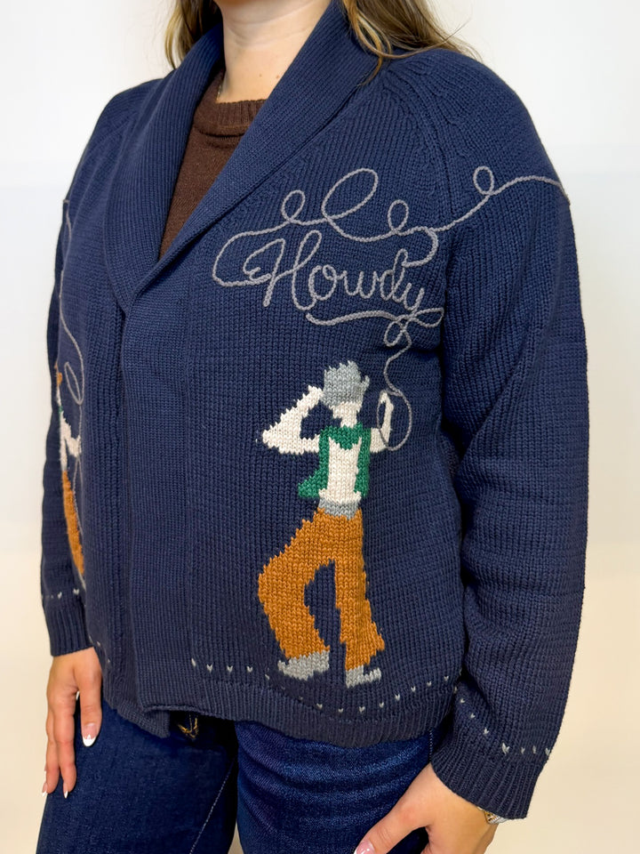 The Howdy Cowboy Cardigan