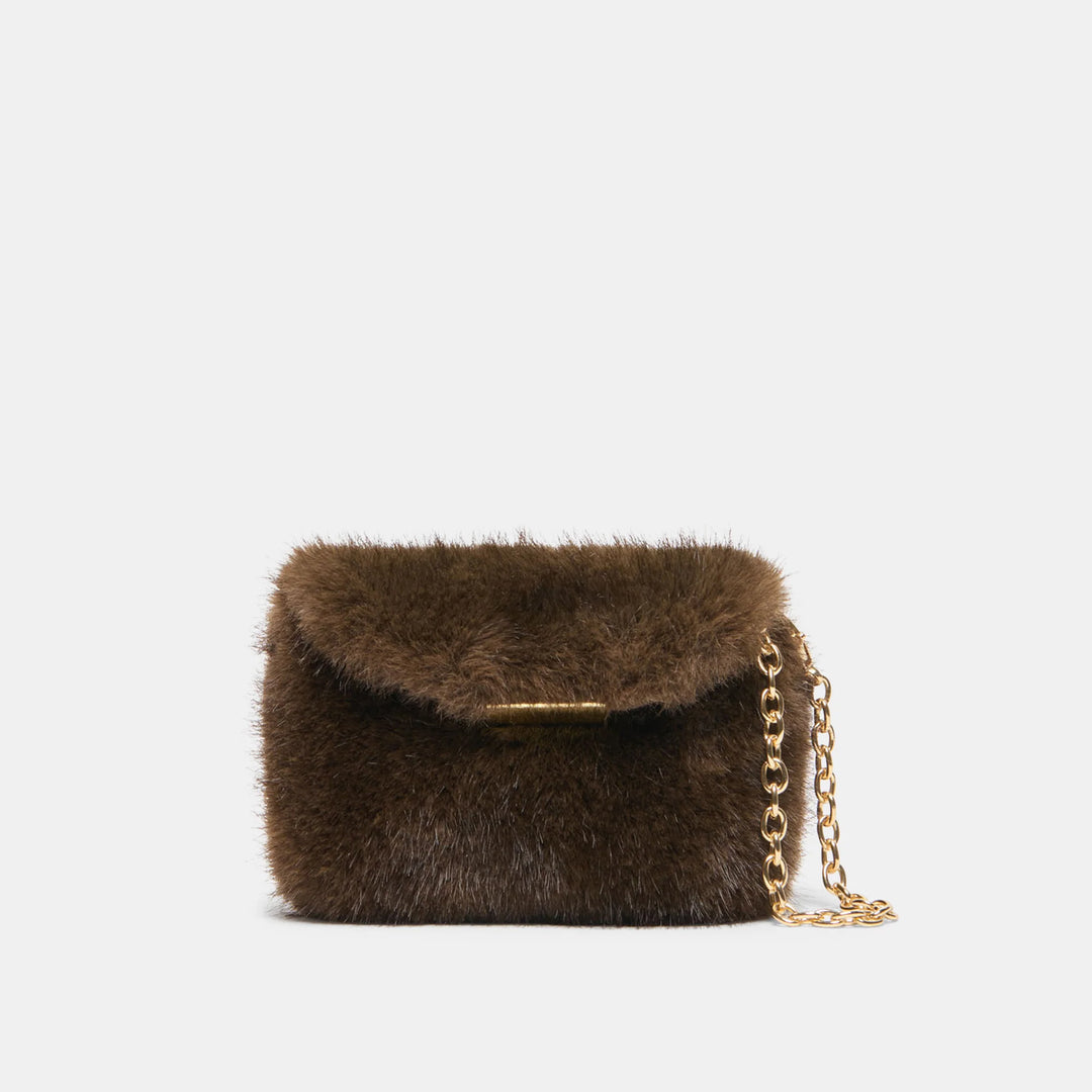 Dolce Vita Brindi Faux Fur Crossbody Wallet