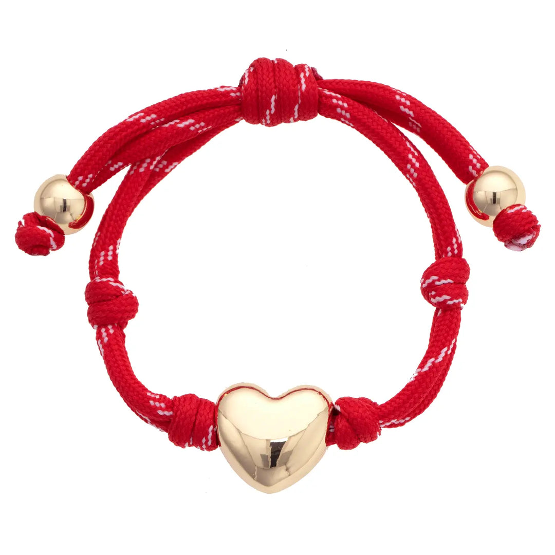 CS Blaine Puffy Heart Paracord Bracelet