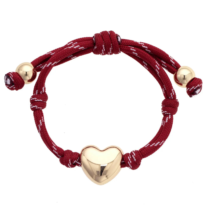 CS Blaine Puffy Heart Paracord Bracelet