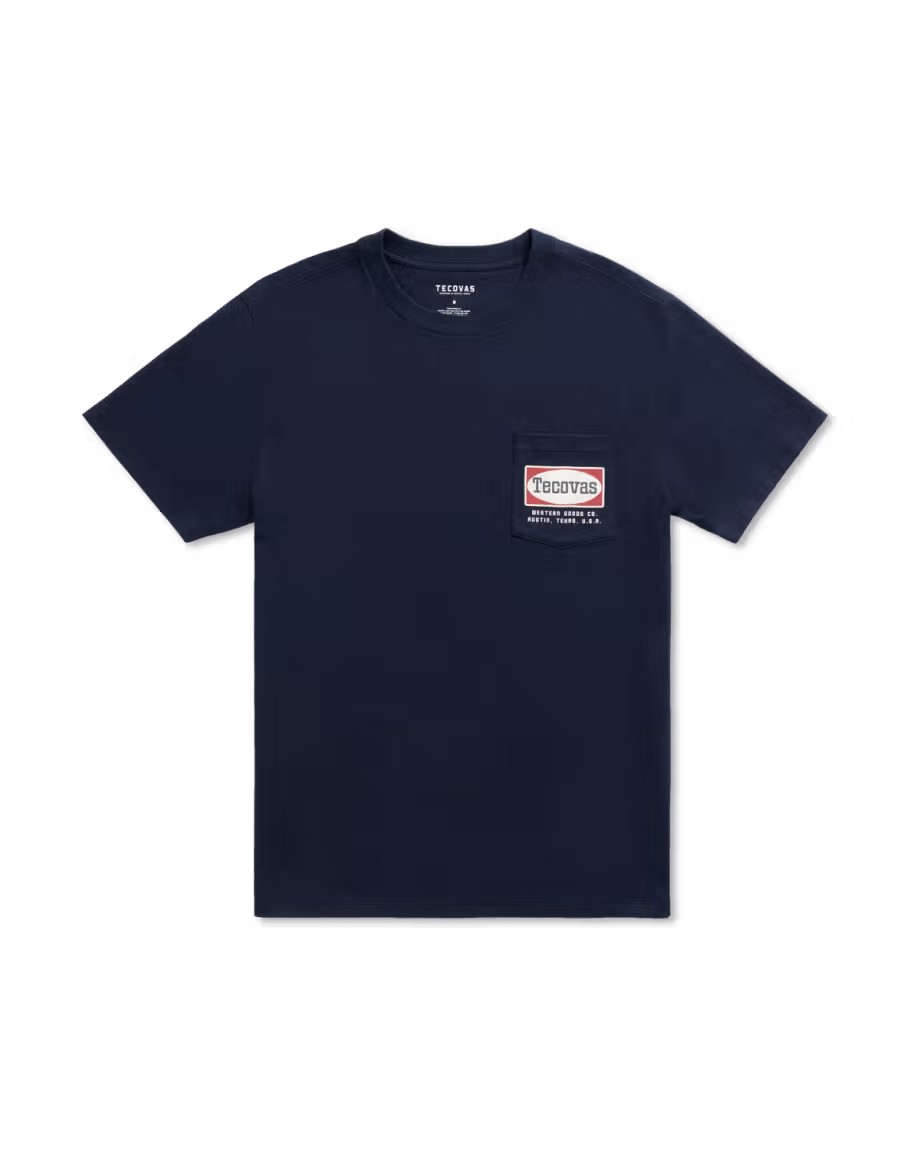 Tecovas Men's Oval Pocket Tee