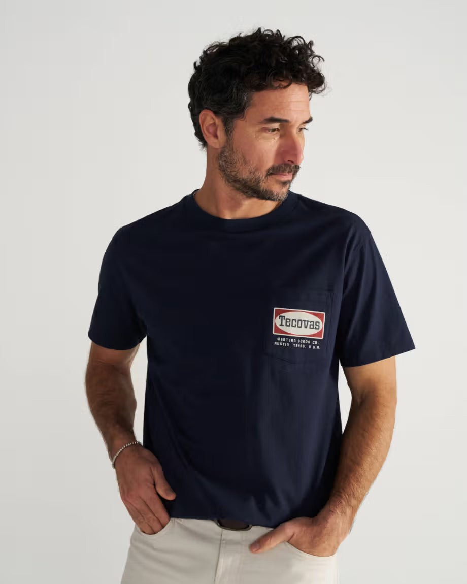 Tecovas Men's Oval Pocket Tee