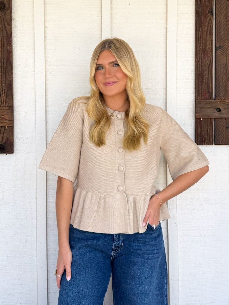The Selah Cardigan Top
