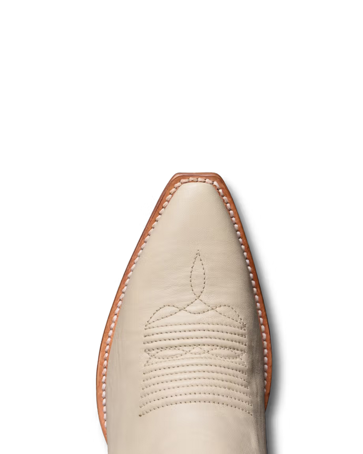 Tecovas Loretta Boot - Cream Cowhide