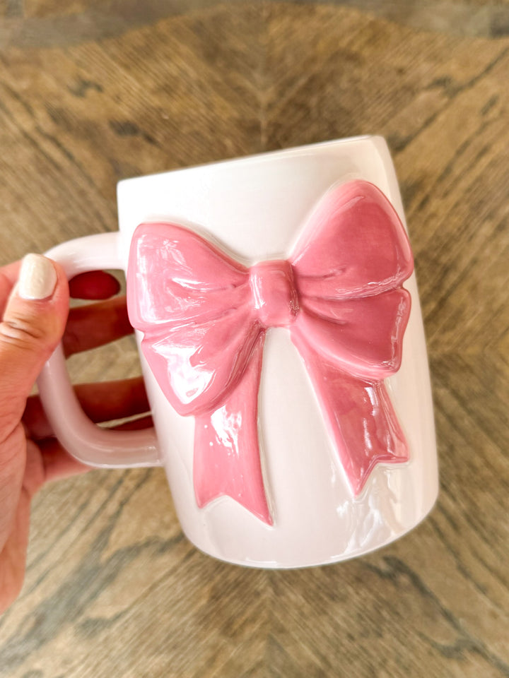 MS Ceramic Bow Mug