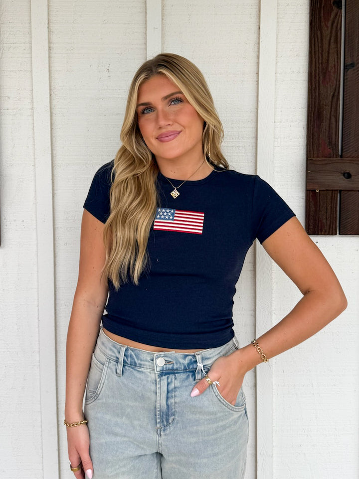 The Waving Flag Top