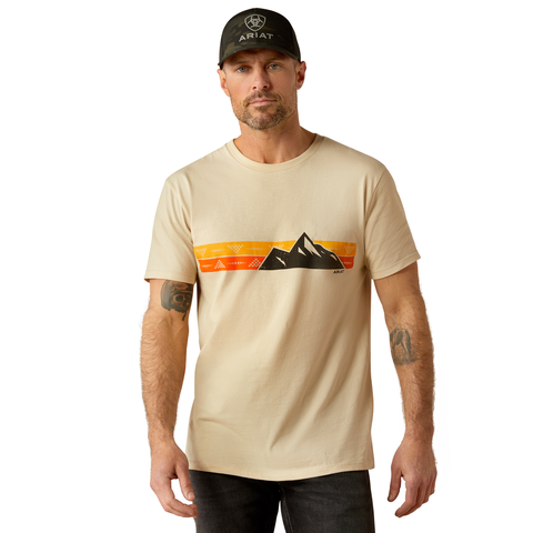 Ariat Men's SW Mountain Stripe SS Tee