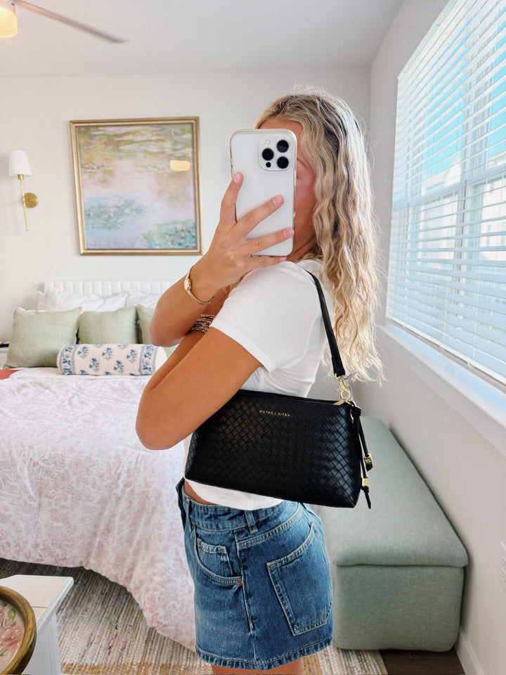 Katie Loxton Nova Woven Clutch