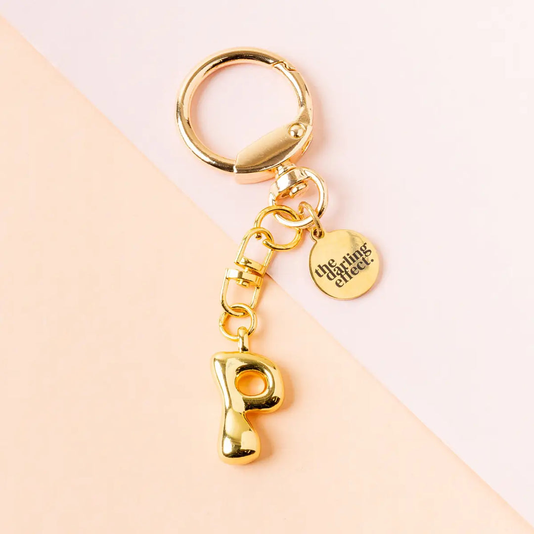 The Bubble Letter Keychain Bag Charm