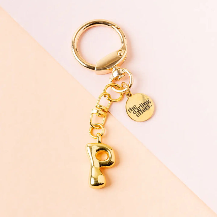 The Bubble Letter Keychain Bag Charm