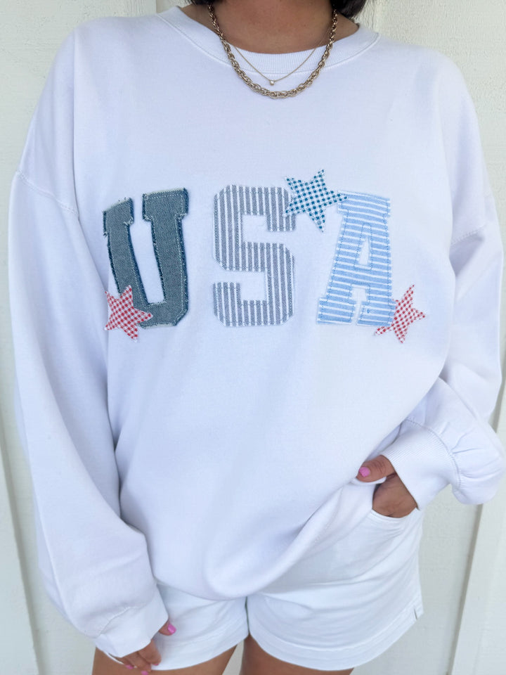 The USA Stitched Sweatshirt