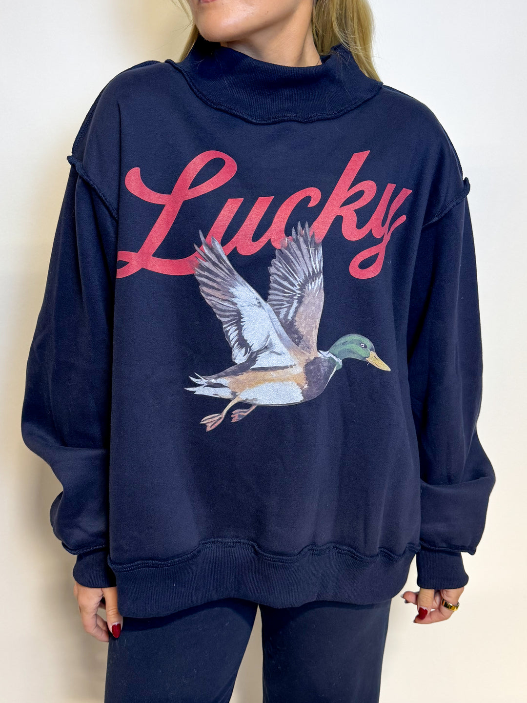 The Lucky Mallard Mockneck