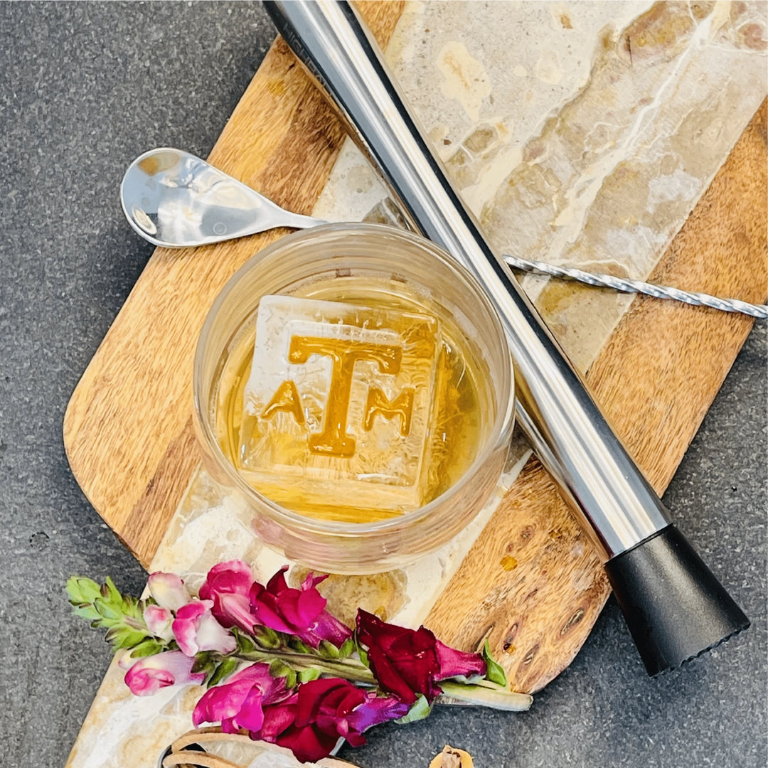 Personalized Ice Cube Inserts - 3 Pack