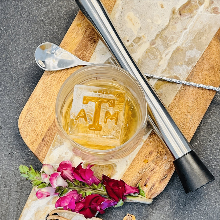 Personalized Ice Cube Inserts - 3 Pack