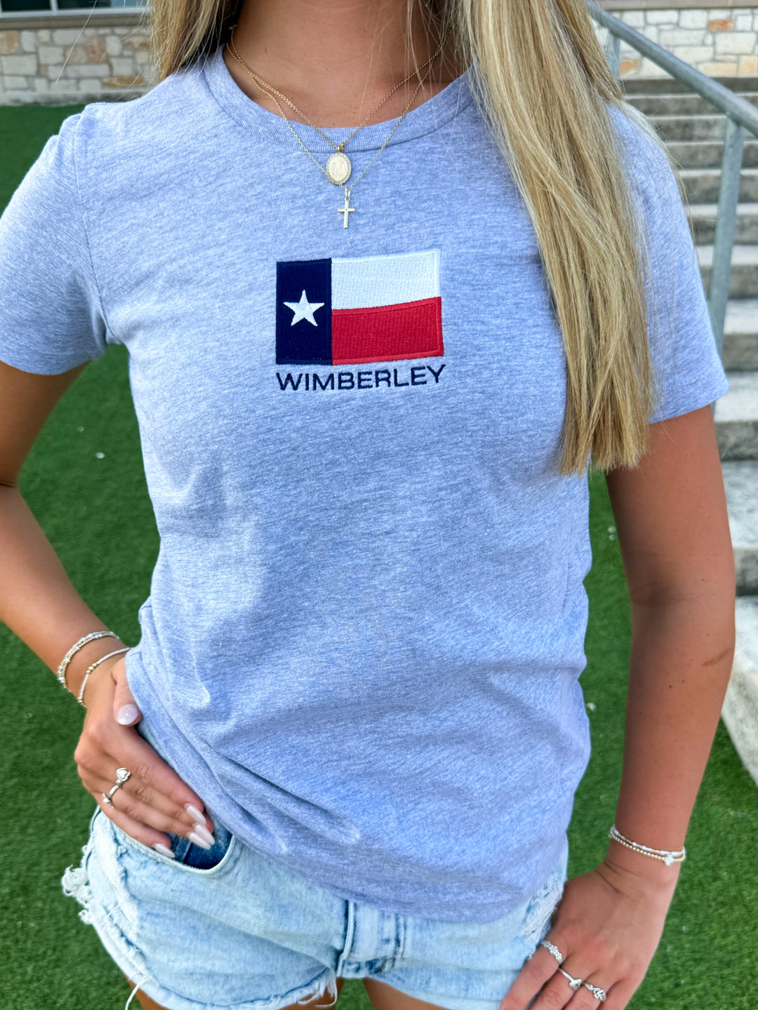 TX Flag Wimberley Tee
