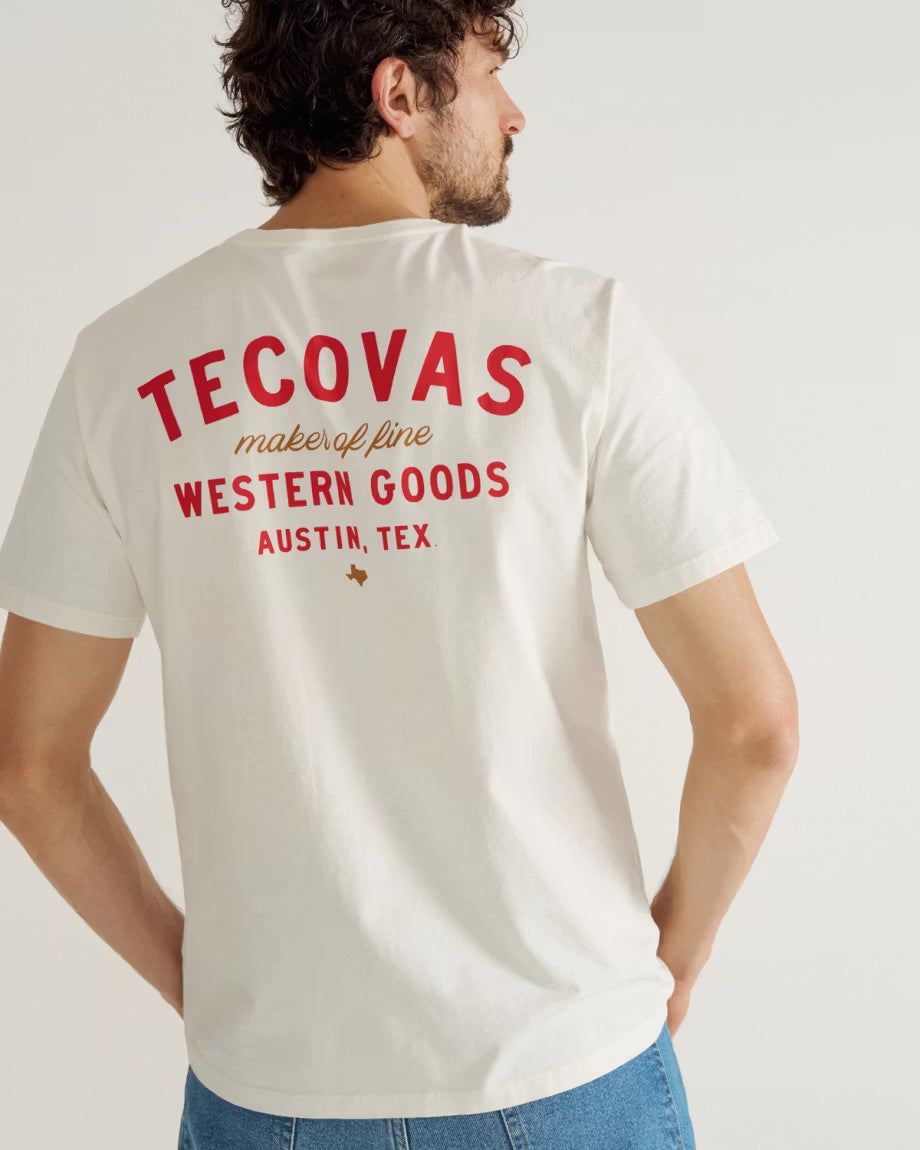 Tecovas Men's Fine Makers Pocket Tee