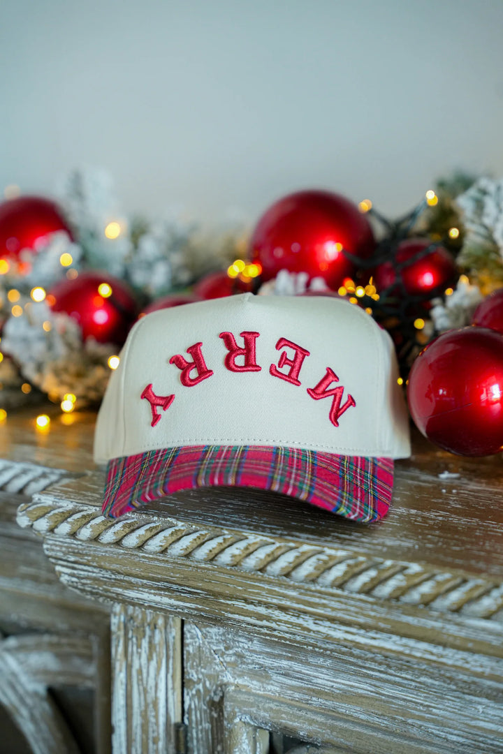 The Upside Down Merry Canvas Cap