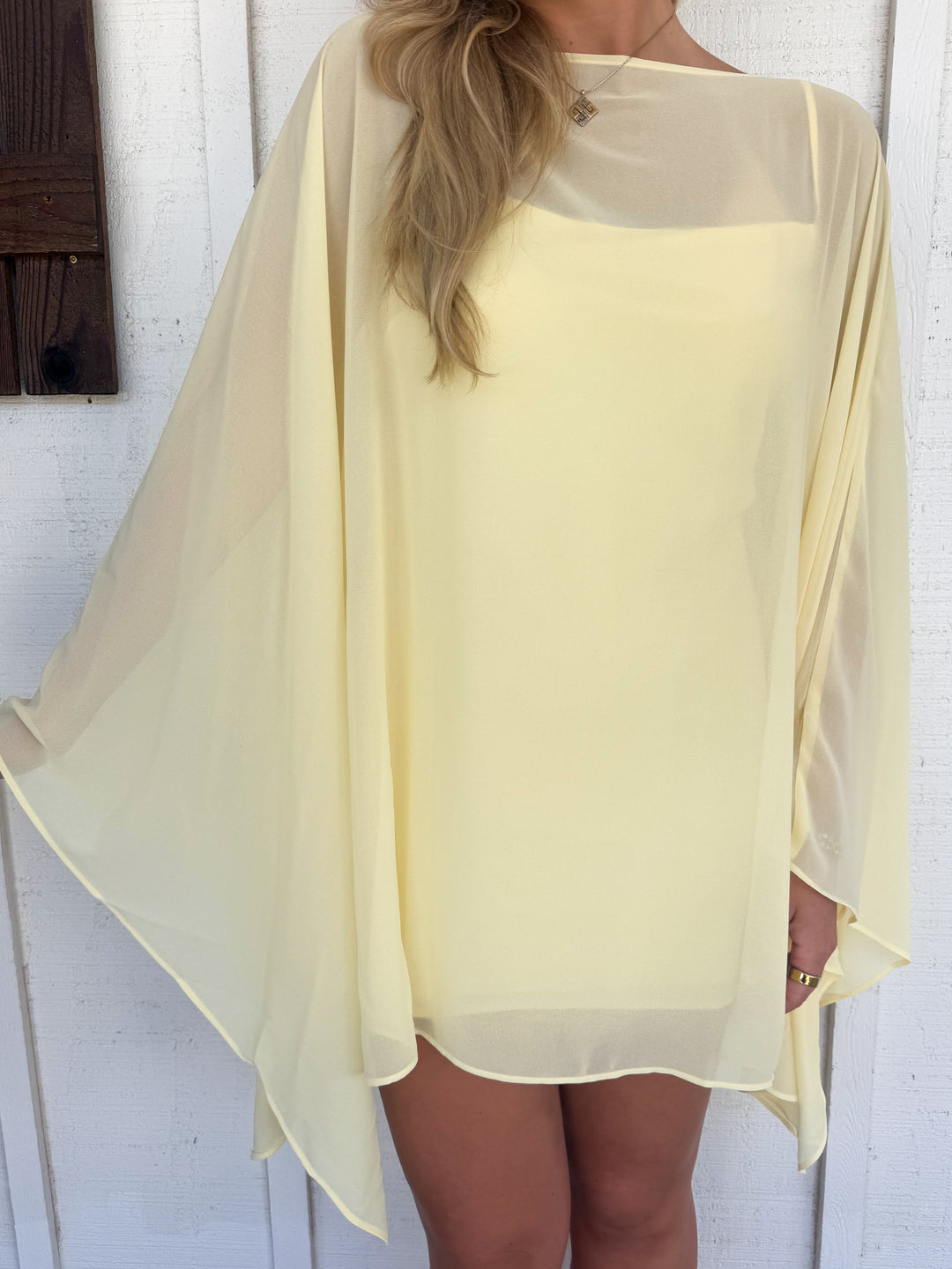 MUMU Olsen Mini Dress