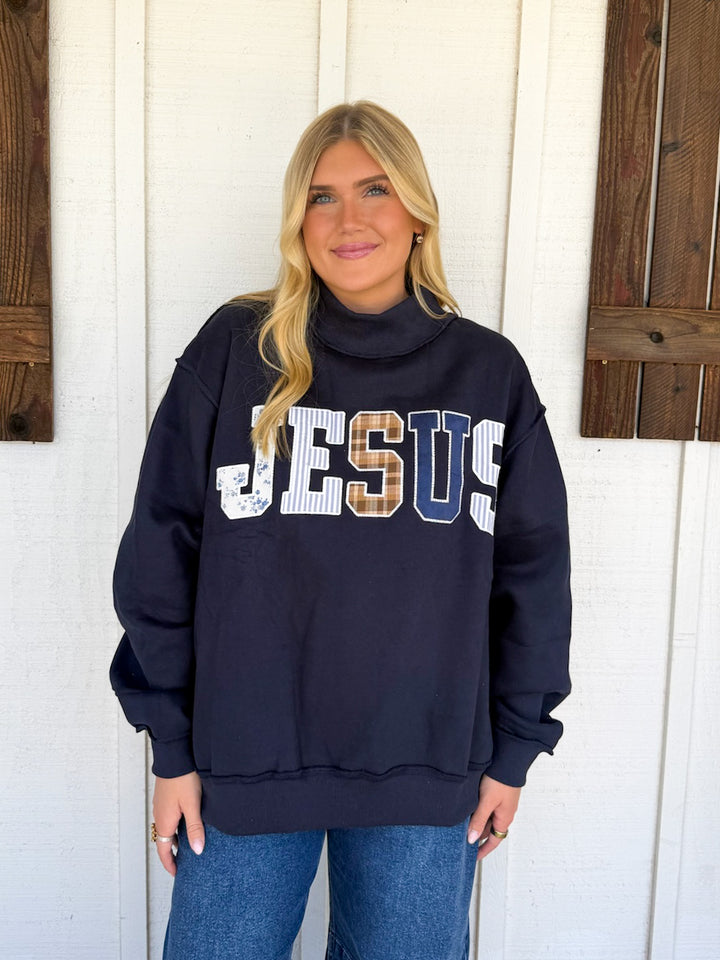 The Jesus Patch Sweatshirt