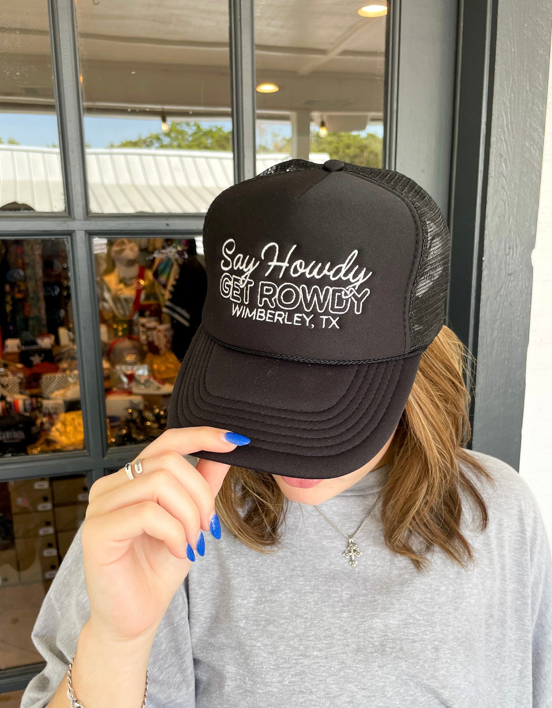 Say Howdy Get Rowdy WTX Trucker Hat