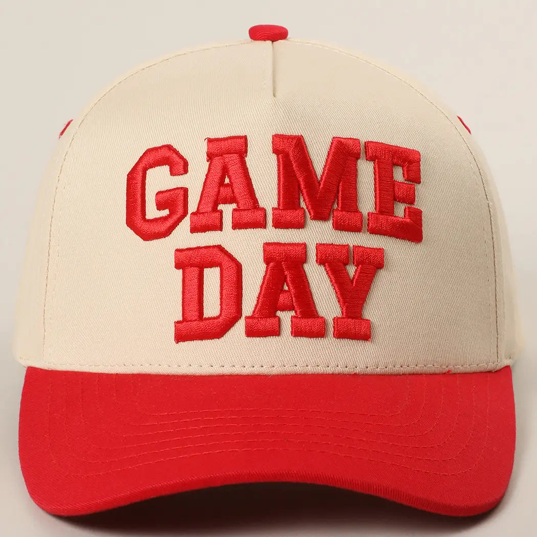 Game Day 3D Embroidered Trucker Hat