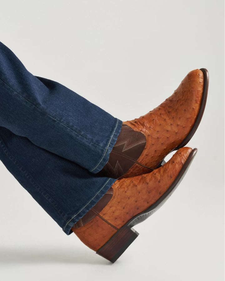 Men's Tecovas Wyatt Boot - Pecan Ostrich