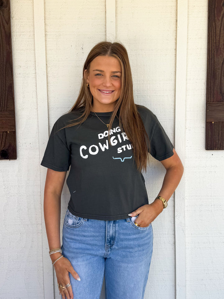 Kimes Ranch Doing Cowgirl Stuff Tee
