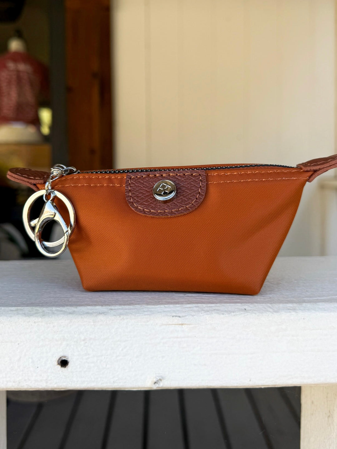 B&C Nylon Keychain Pouch