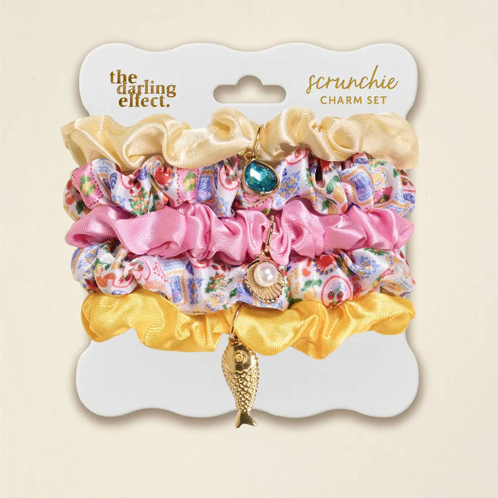 Darling Effect Scrunchie Charm Set