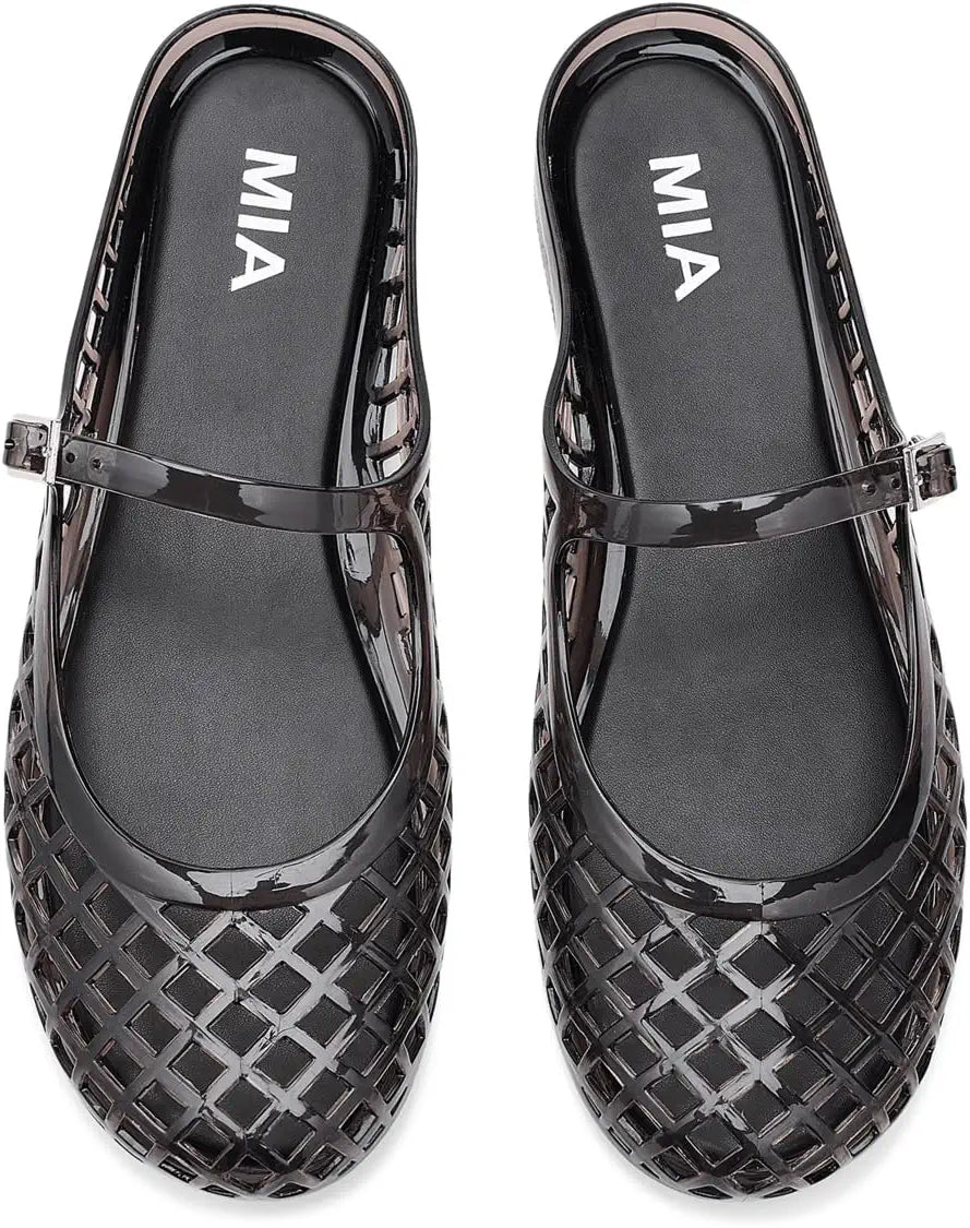 MIA Cherri Jelly Slip Ons