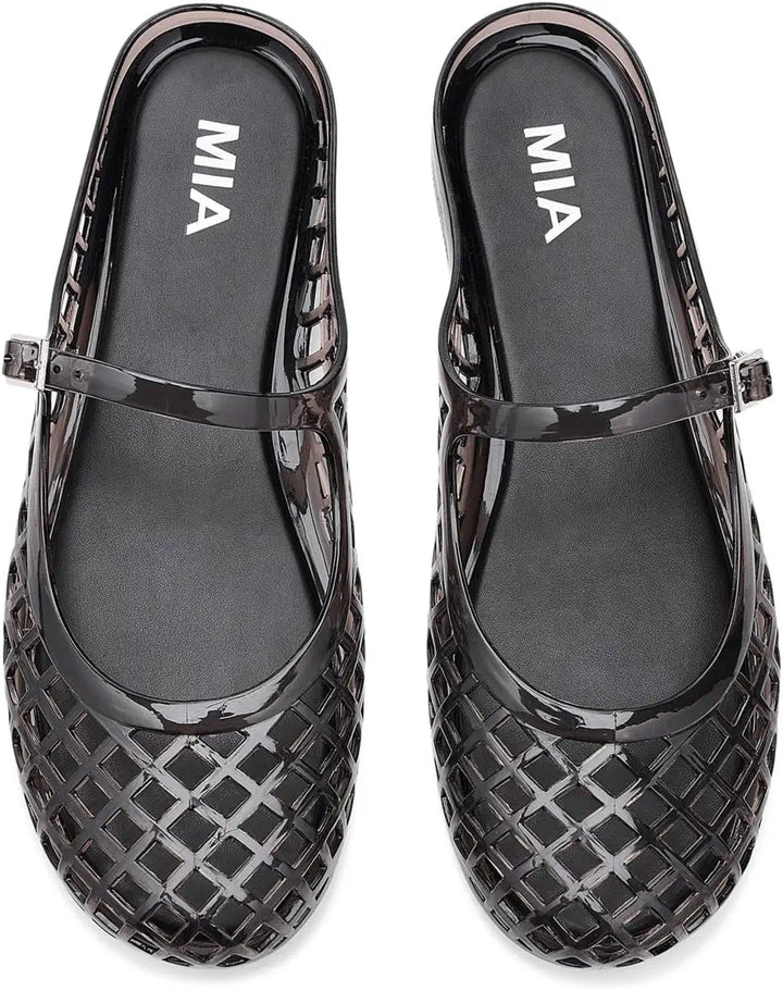 MIA Cherri Jelly Slip Ons