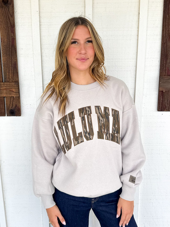 Lulu Mac Mossy Oak Sweatshirt
