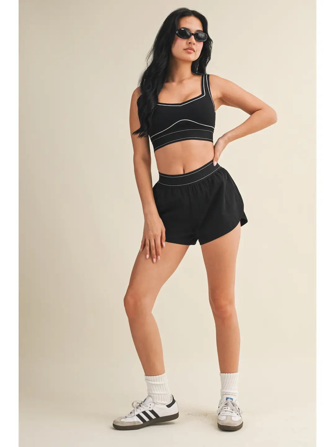 The Contrast Thread Sports Bra