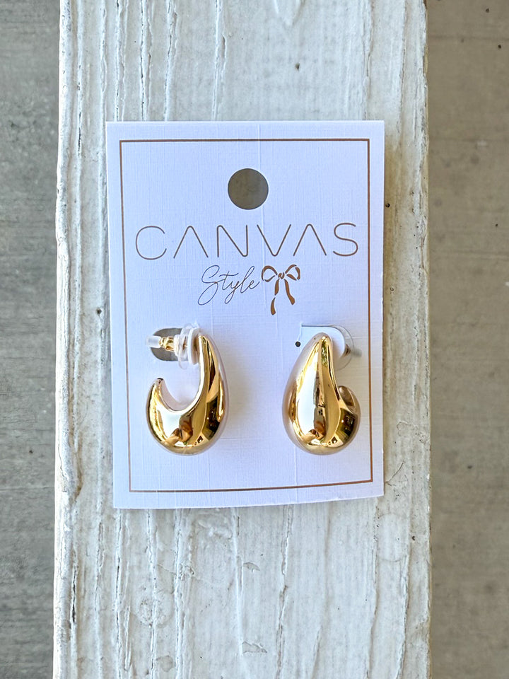 Riley Sculpted Orb Earrings