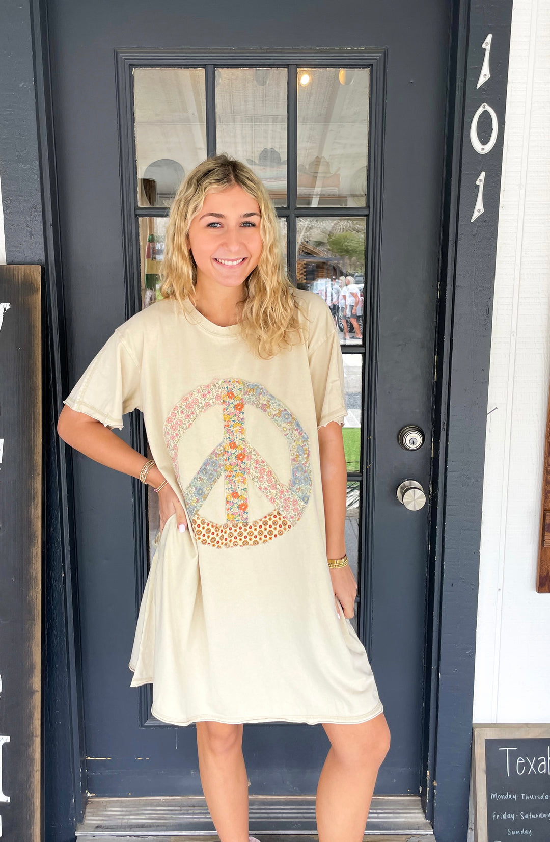 The Peace Patches Dress