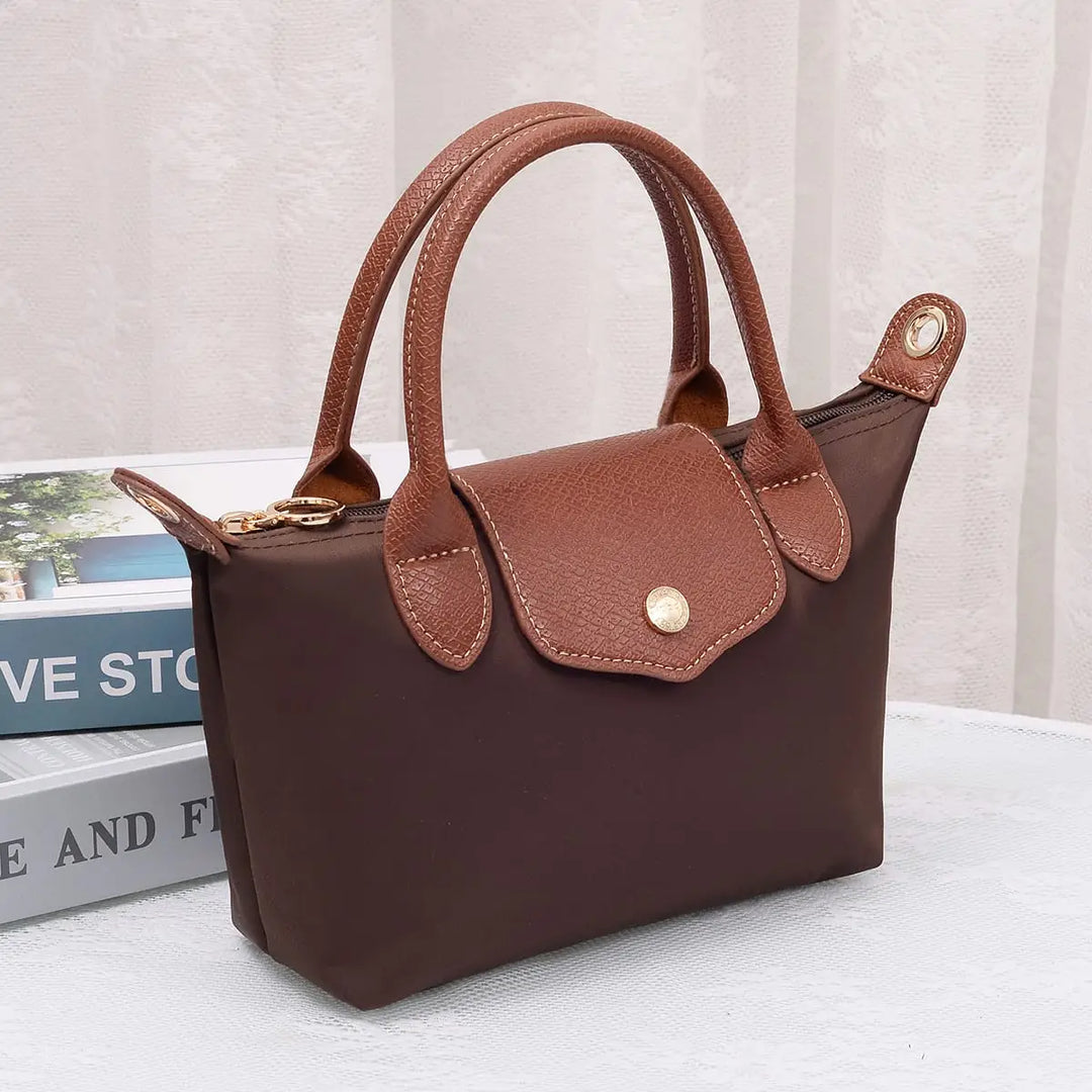 MW Britney Nylon Double Handle Crossbody Bag