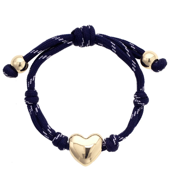 CS Blaine Puffy Heart Paracord Bracelet